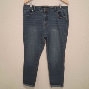 Women's d. Jeans : Straight : Size 16 - Five Pocket Design